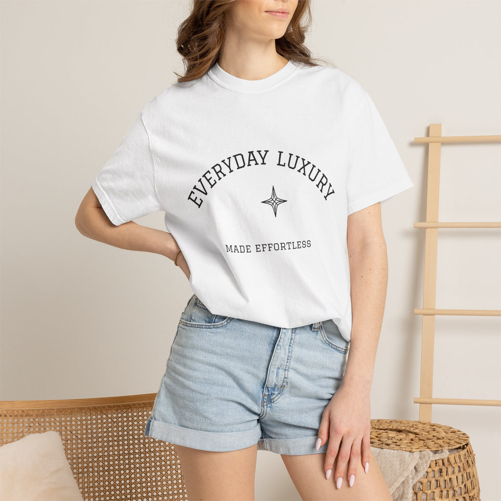 Everyday Luxury Unisex Garment-Dyed T-Shirt